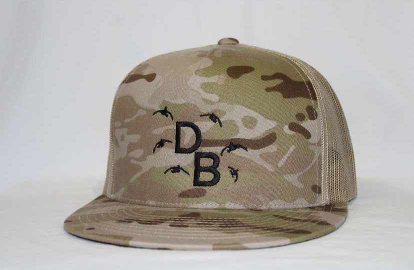 Tan Army DB yupoong flat bill